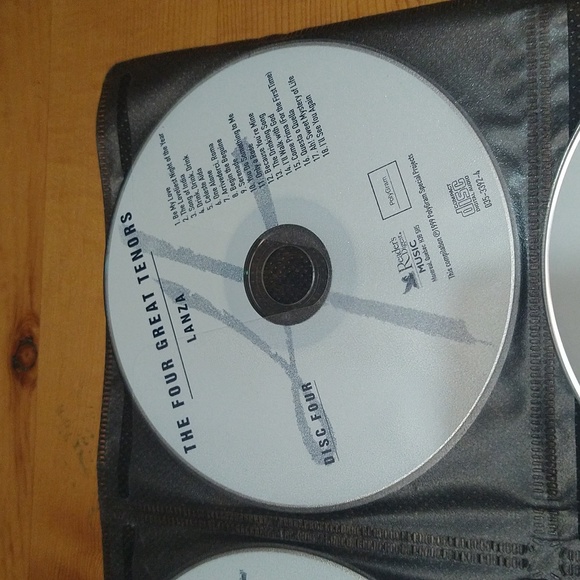 The Four Great Tenors collection CD music - Picture 5 of 11